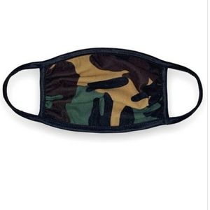 Camo fabric face mask